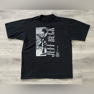 JEFF BECK Concert Tour Black T-Shirt